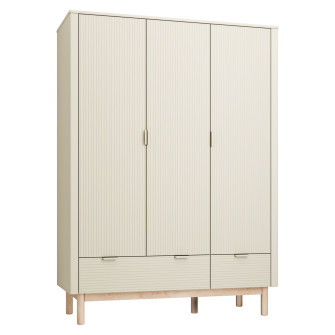 Armario de ropa con 3 puertas (Colección Stripe)